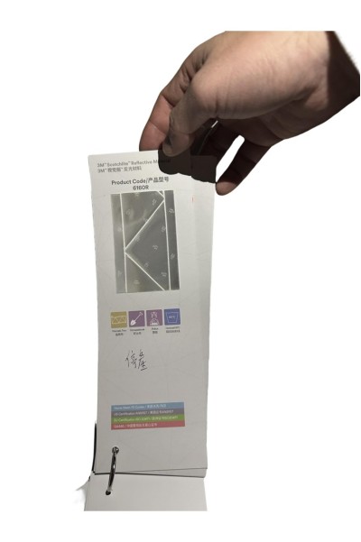 6160R  3M  Scotchlite  Reflective Material 後面照